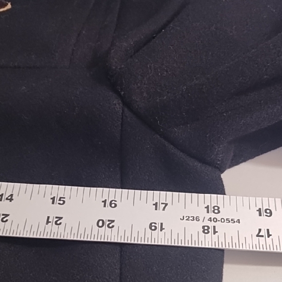 J. Crew Soft Melton Wool Lined Jacket Coastal Coat - Picture 9 of 14